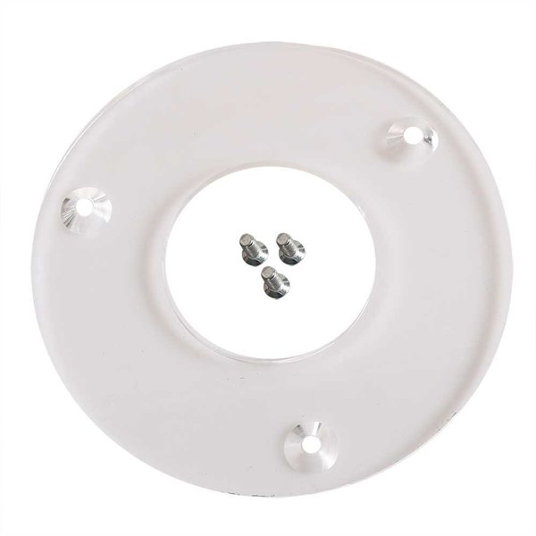 Big Horn Clear Router Sub Base for Router 100, 690, 691, 693 (5-3/4 Inch Dia) Replaces Porter Cable 42188 14102